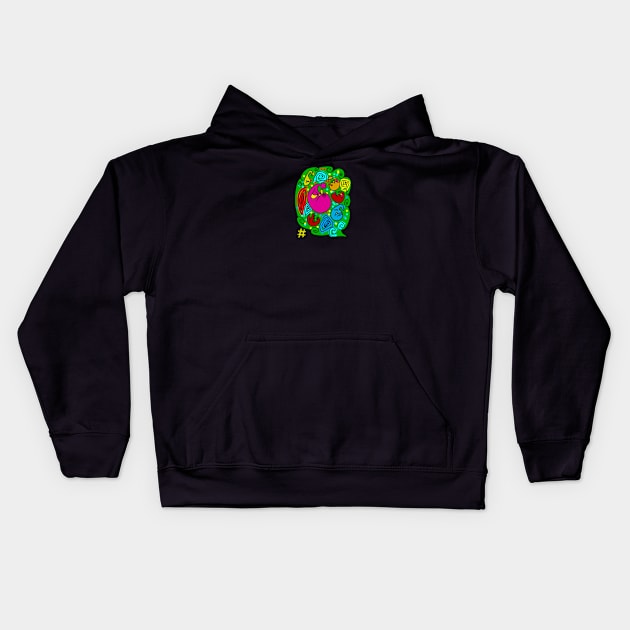 Monster cute Kids Hoodie by Coco.ID